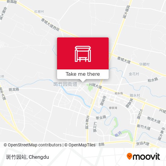 斑竹园站 map
