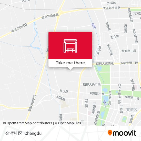 金湾社区 map