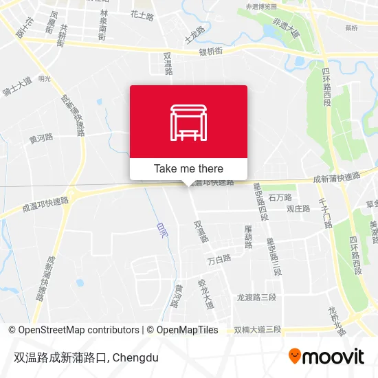 双温路成新蒲路口 map
