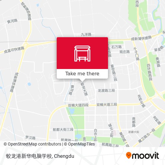 蛟龙港新华电脑学校 map