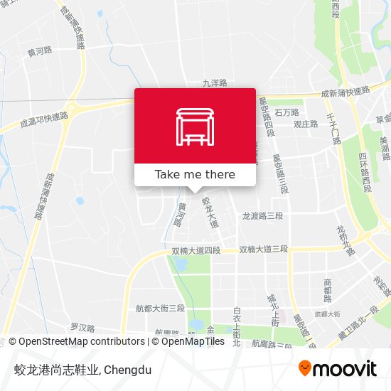 蛟龙港尚志鞋业 map