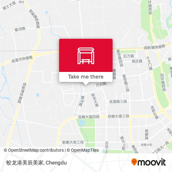 蛟龙港美辰美家 map