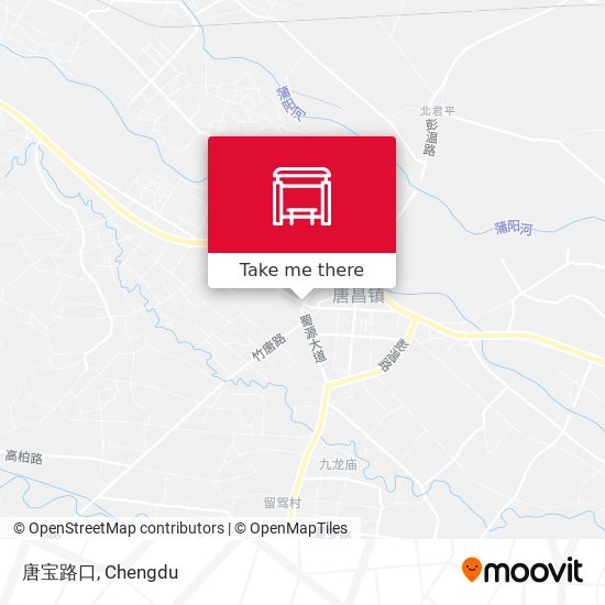 唐宝路口 map