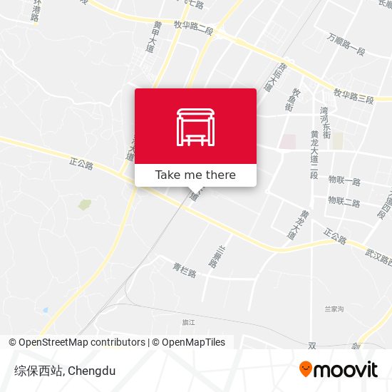 综保西站 map