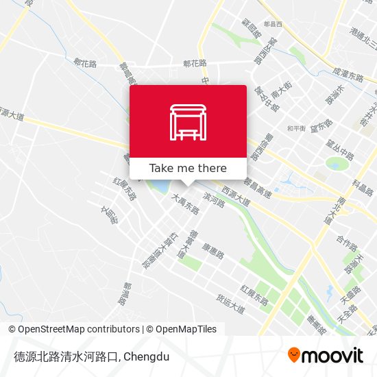 德源北路清水河路口 map