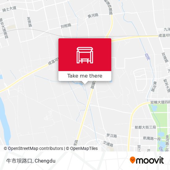 牛市坝路口 map
