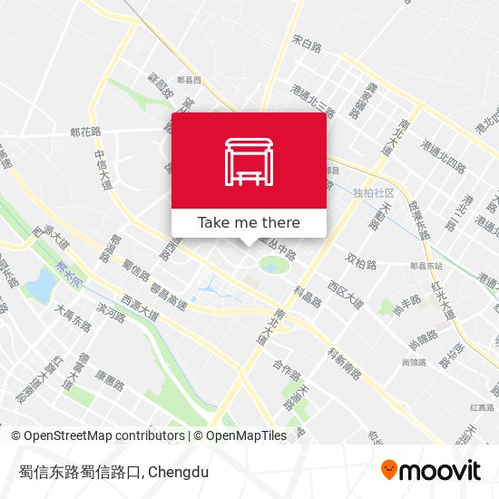 蜀信东路蜀信路口 map