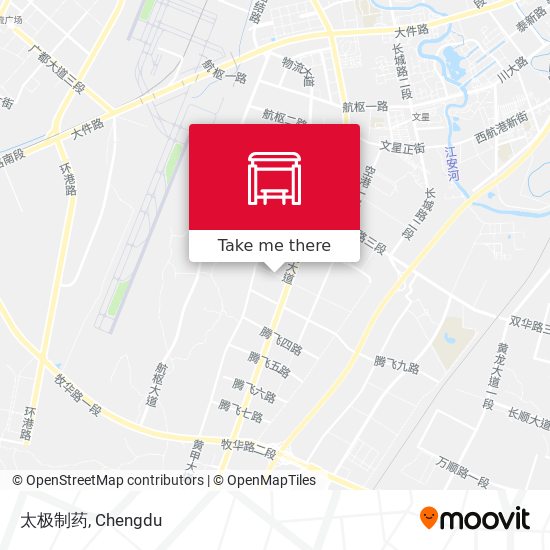 太极制药 map