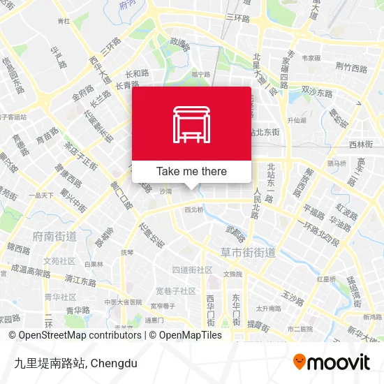 九里堤南路站 map