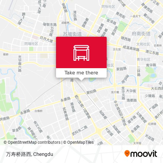 万寿桥路西 map