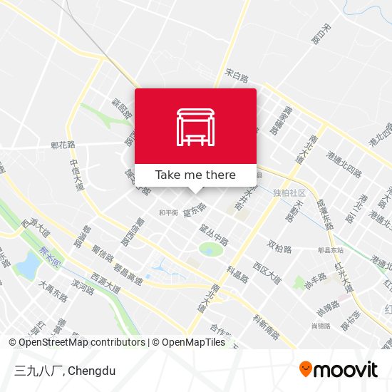 三九八厂 map