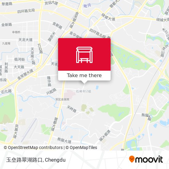 玉垒路翠湖路口 map