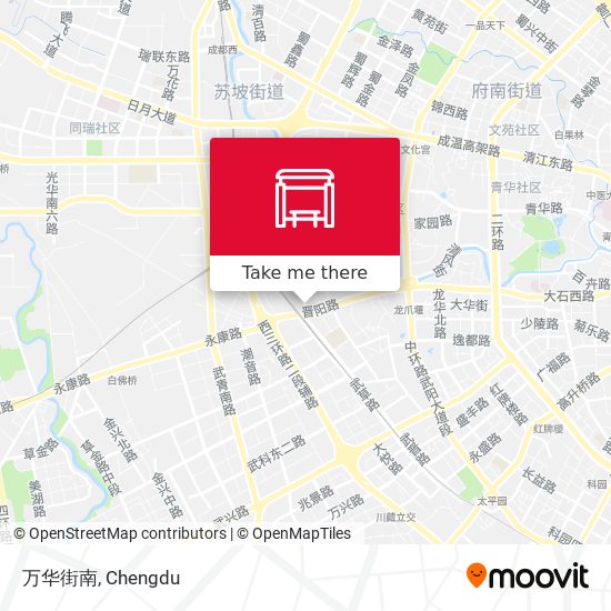 万华街南 map