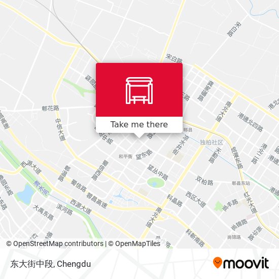 东大街中段 map