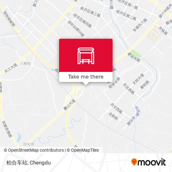 柏合车站 map