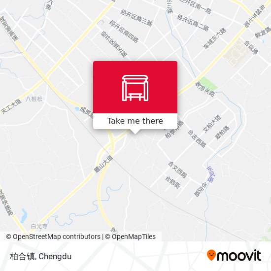 柏合镇 map