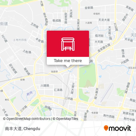 南丰大道 map