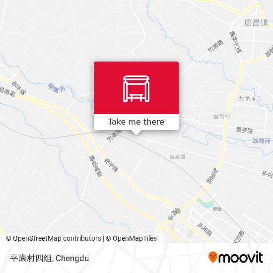 平康村四组 map