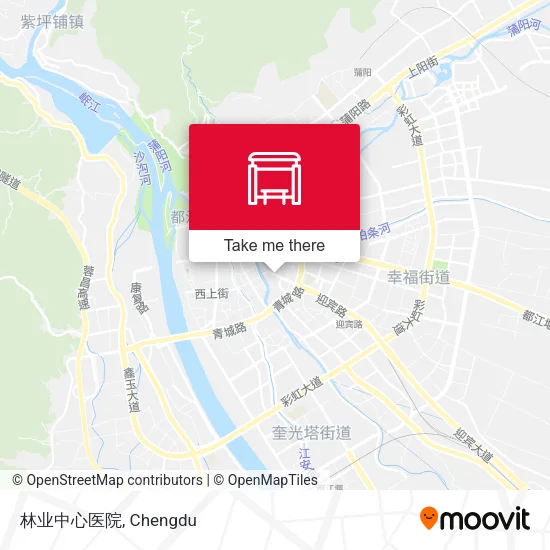 林业中心医院 map