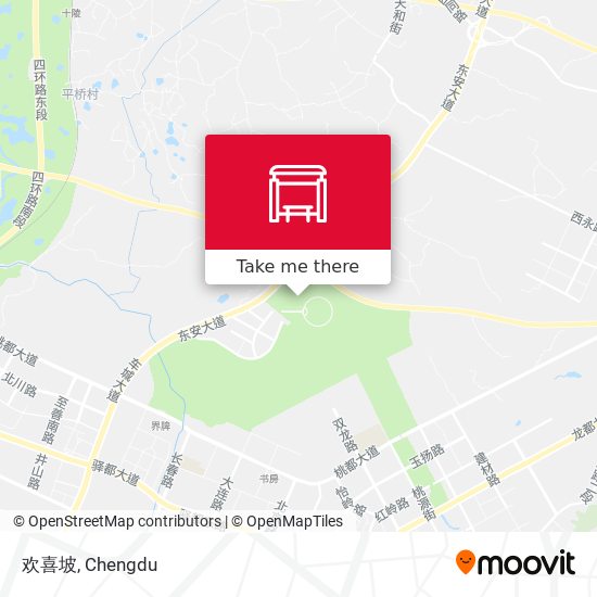 欢喜坡 map