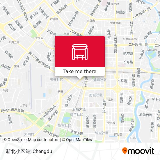 新北小区站 map