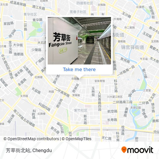 芳草街北站 map