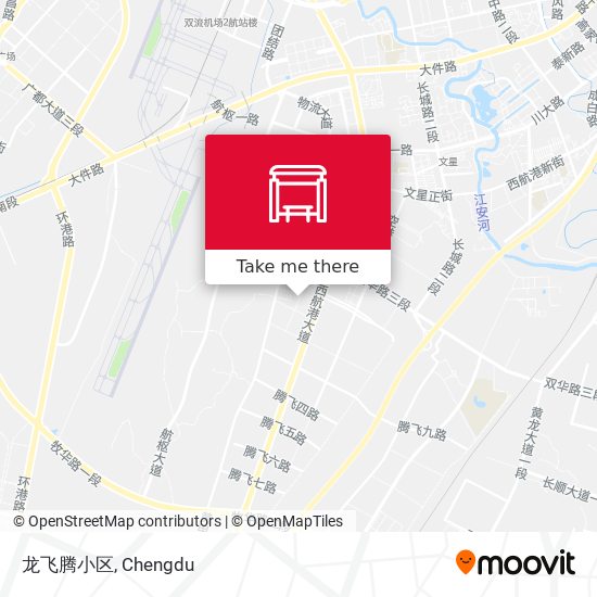 龙飞腾小区 map