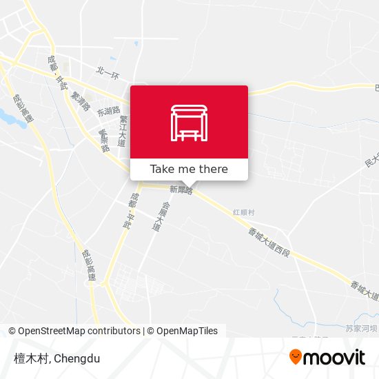 檀木村 map
