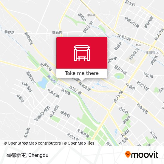 蜀都新屯 map