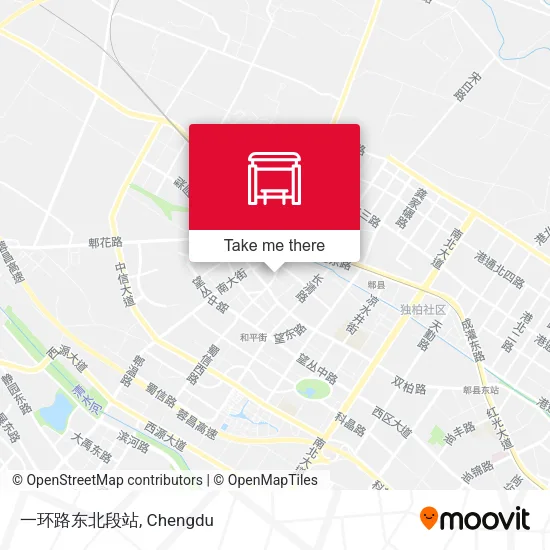 一环路东北段站 map