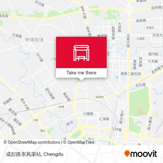 成彭路东风渠站 map
