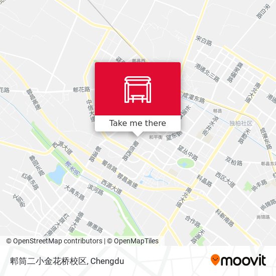 郫筒二小金花桥校区 map