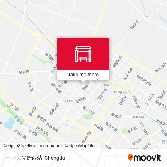 一里阳光街西站 map