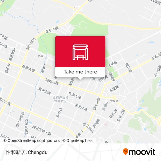 怡和新居 map