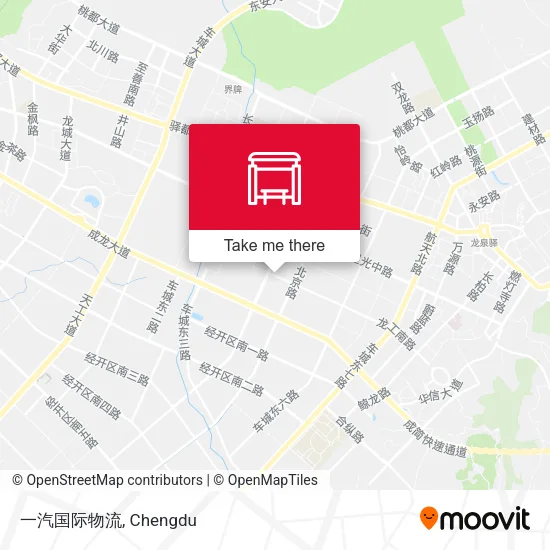 一汽国际物流 map