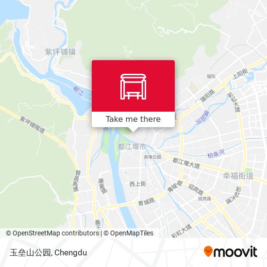 玉垒山公园 map