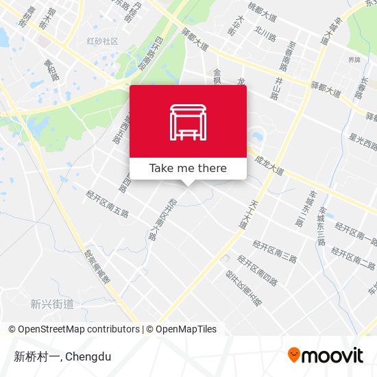 新桥村一 map