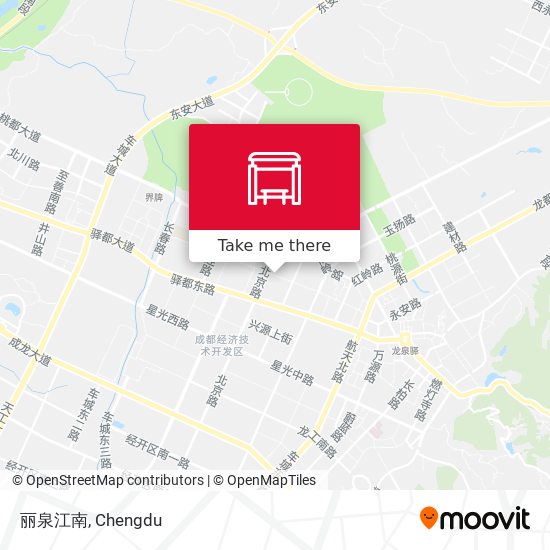 丽泉江南 map