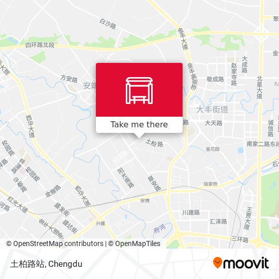土柏路站 map