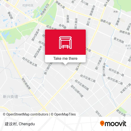 建设村 map