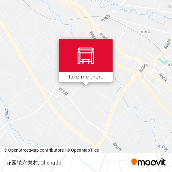 花园镇永泉村 map