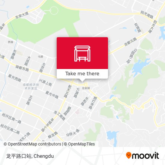 龙平路口站 map