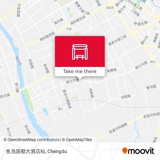 鱼凫国都大酒店站 map
