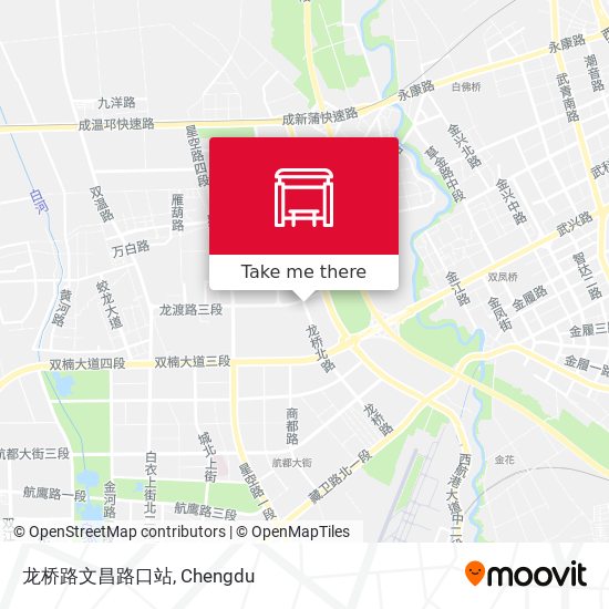 龙桥路文昌路口站 map