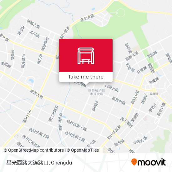 星光西路大连路口 map