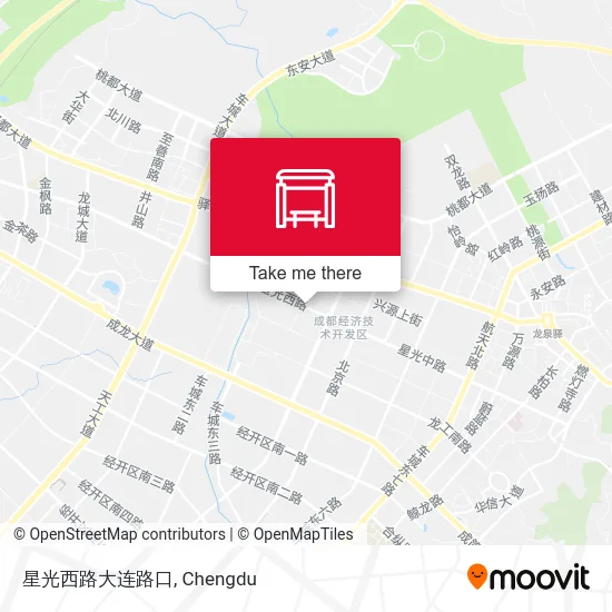 星光西路大连路口 map