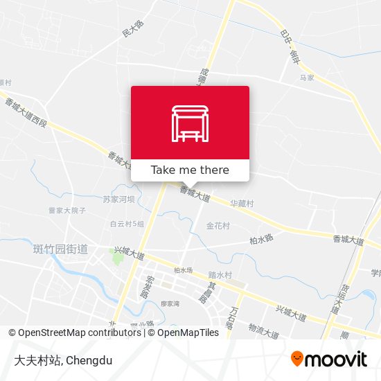 大夫村站 map