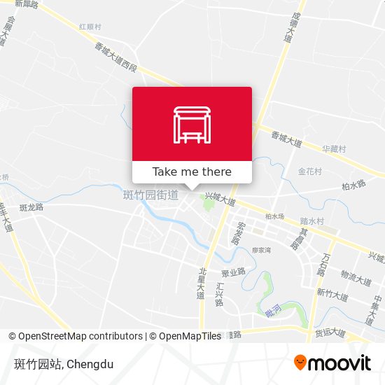 斑竹园站 map
