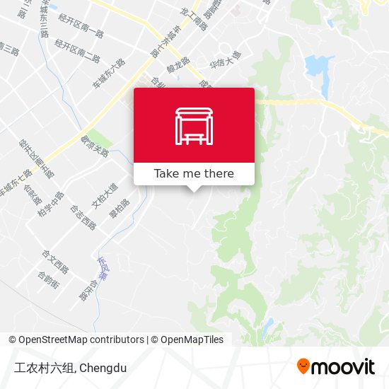 工农村六组 map