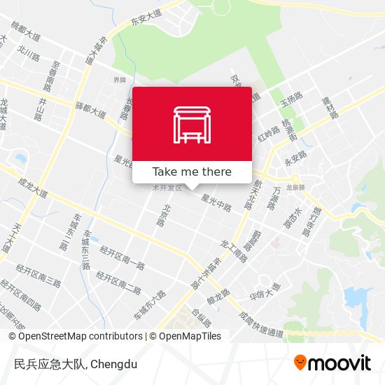 民兵应急大队 map